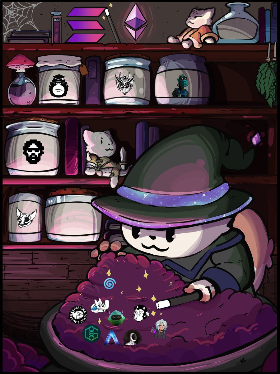 Reveling in the Magics of Eden, a Fat Cat must be prepared. Bring your Ethereum Elixirs and carry the Spirit of Solana.

This adventure is just the beginning.