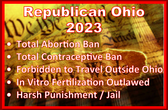 SaMor97691348's tweet photo. @TheDemocrats DeWine signed a bill banning abortion after just six weeks -- with no exceptions for rape or incest. It took less than an hour to let the law go into effect after the Supreme Court’s decision. 

DeWine also said he wanted to “go as far as we can” to ban abortion. Think about it. https://t.co/fgeNoCu4fE