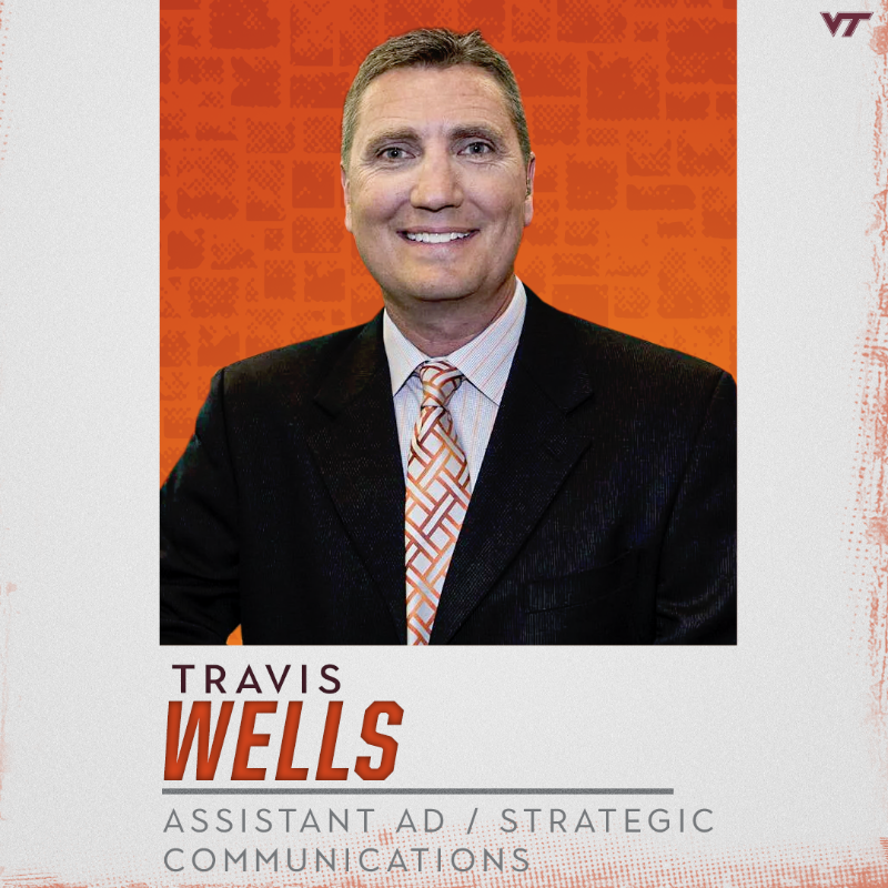 hokiesports's tweet photo. Welcome home 🏡

@TravisWells7, a two-time Virginia Sportscaster of the Year, has been appointed Assistant AD for Strategic Communications and is set to lead @HokiesFB communications.