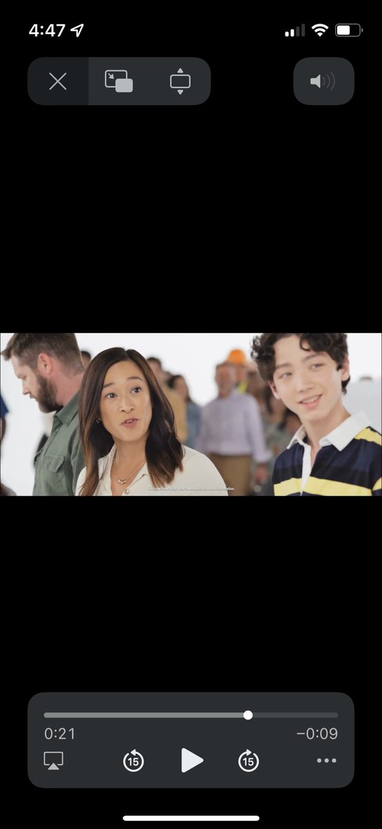 Spotted my oncologist’s doppelgänger on a Verizon wireless commercial.  <a href="/TiansterZhang/">Tian Zhang, MD, MHS, FASCO (@tiansterzhangmd.bsky)</a> <a href="/andyzwang/">Dr. Andy Wang 🇺🇦</a>