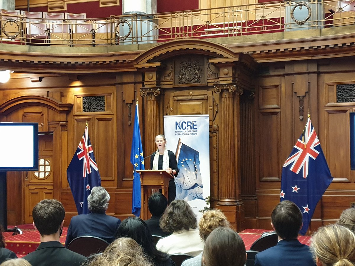 EUinNZ's tweet image. #ModelEU in Wellington begins today - thx @vanushi_walters &amp;amp; @NinaObermaierEU for inspiring opening words!