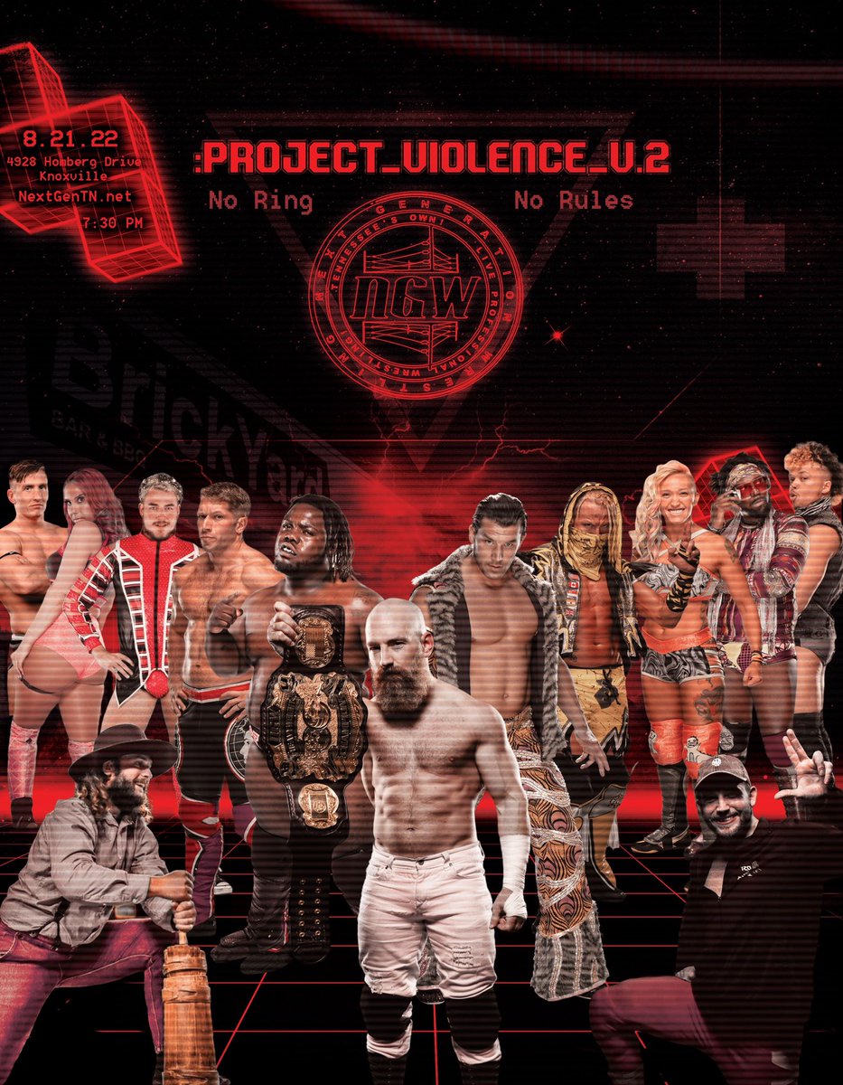 Big Announcement Tonight!! ⏰️

Tonight we will be live on all of our social platforms to discuss the aftermath from Uncivil War, the upcoming Project Violence as well as making a HUGE announcement!

Have notifications turned on!