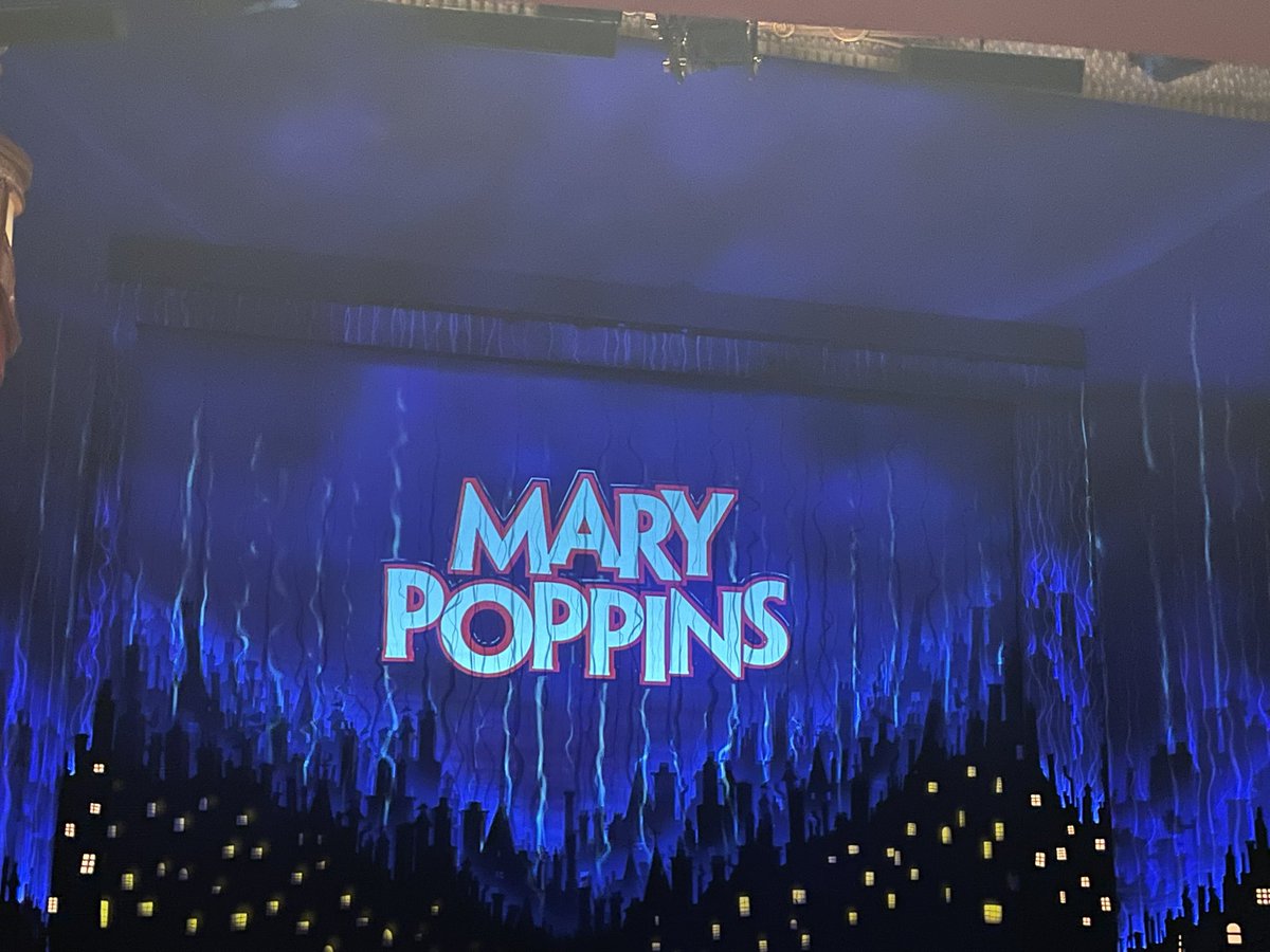 EmmWatson93's tweet photo. This brought me to number 6 of different musical theatre shows I’ve seen this year and it was another lovely production! 🌂 https://t.co/pxYH9cJhIA
