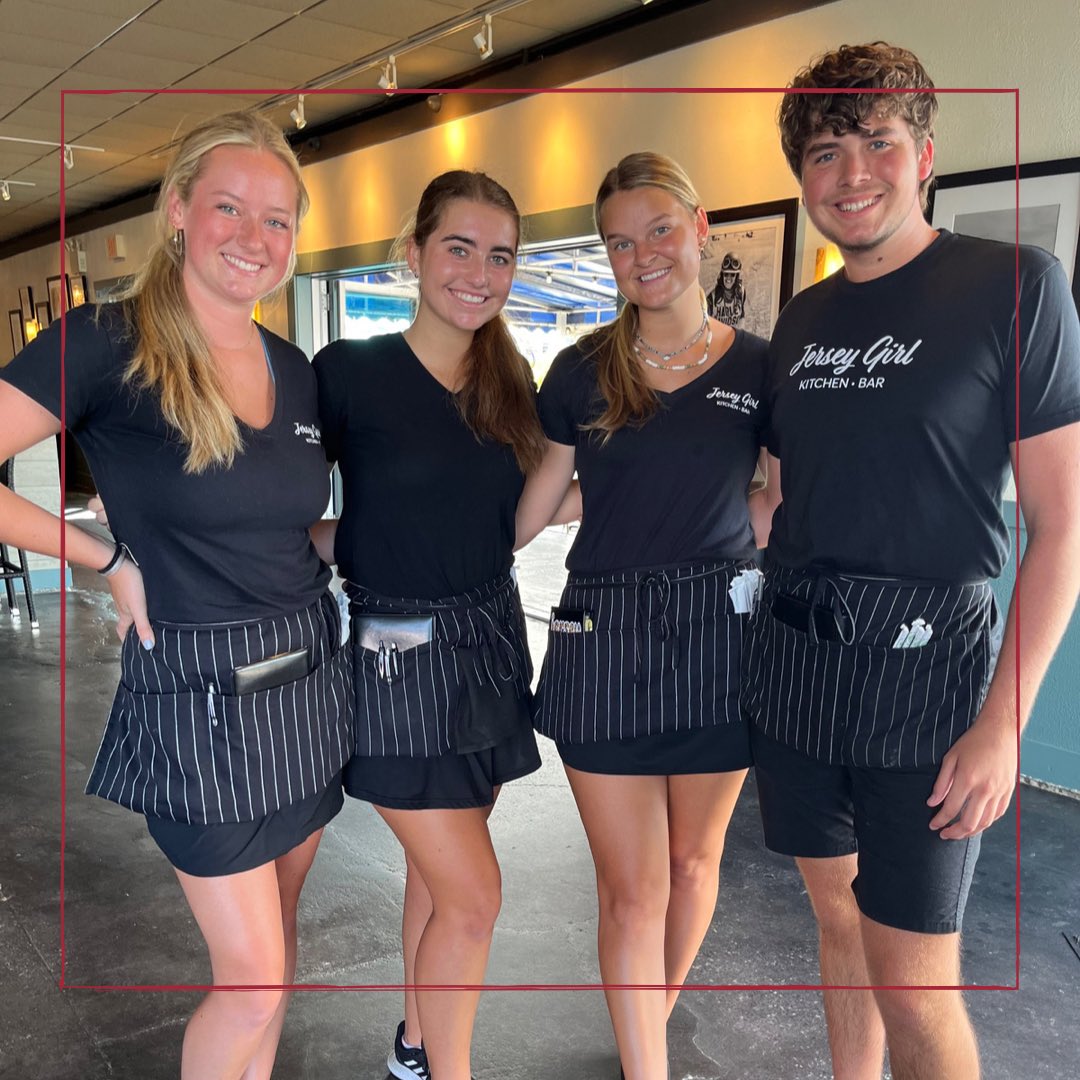 For our final Summer Check In, let’s see what our residents goofball Ali is up to this summer! She has been living down the beach in Wildwood Crest and serving at Jersey Girl Restaurant with her friends from high school!  #SummerCheckIn #JerseyGirl