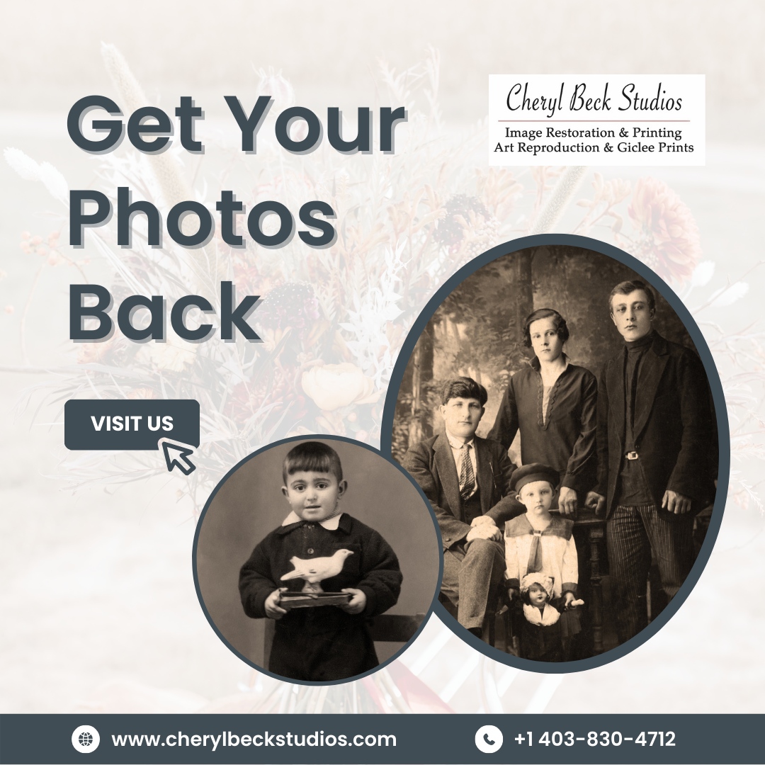 CarstairsAB's tweet photo. Maybe you accidentally spilled coffee on a portrait of your grandmother, or maybe an old photo got bleached by the sun? Whatever the case, we can help you get it back to its original glory!

https://t.co/lkfYXNPj1x

#photorestoration https://t.co/3Dqqi5sWby