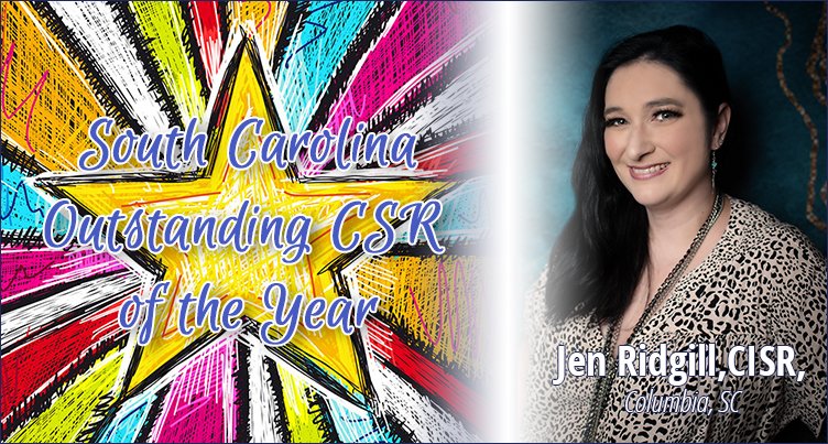 IIABSC's tweet photo. Congratulations to Jen Ridgill (McGriff Insurance Services in Columbia, SC), South Carolina's Outstanding CSR of the YEAR!!!!!!
https://t.co/8TXyqr78al https://t.co/znnZ7tTdja