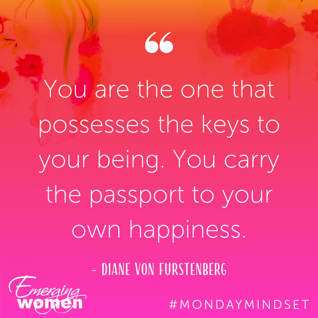 We often see #happiness as a state of being — yet, happiness is really the state of becoming. It’s not a passive verb. Find out what makes you happy every day, and do those things over and over until they become habit. 

#monday #emergingwomen #mondaymindset