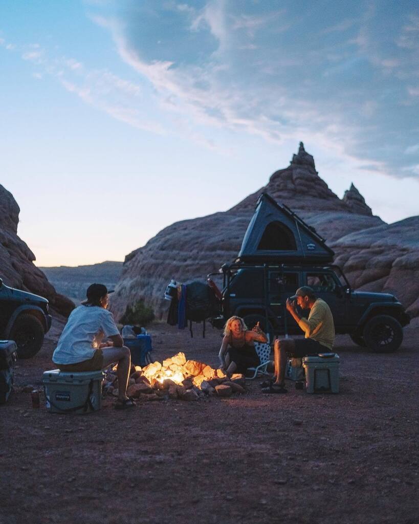 Warm summer nights in the desert.