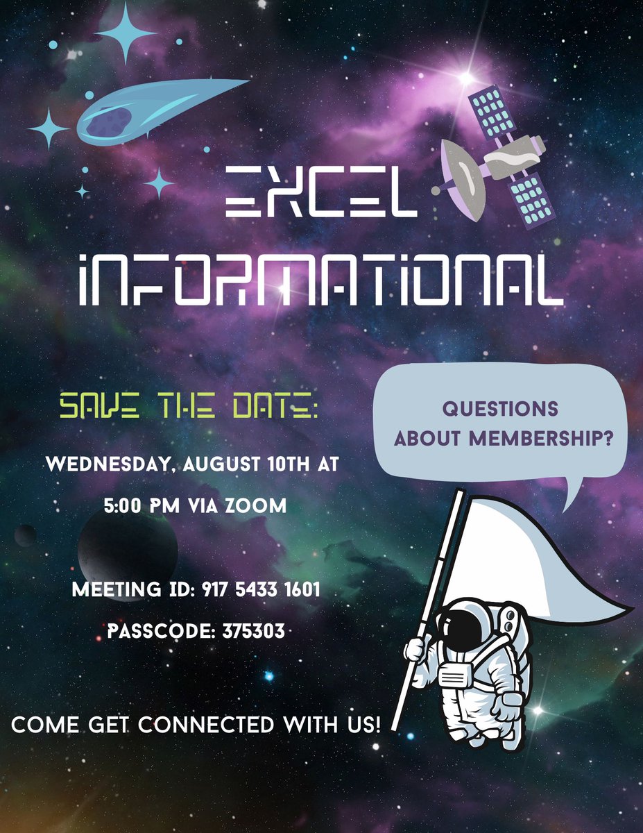 Our last informational before conference if coming up this Wednesday! Make sure you click the link in our bio and register to have all your ExCEL questions answered!