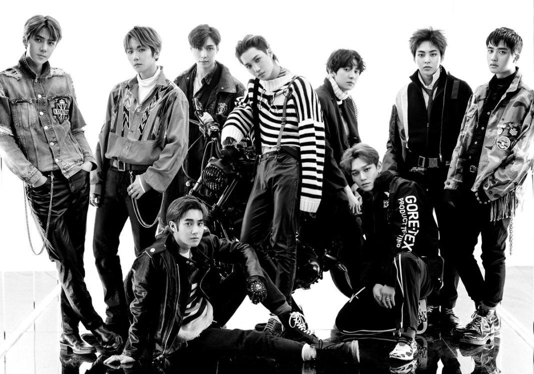 allllkpop_'s tweet photo. #SMEntertainment confirms #EXO @weareoneEXO will be coming back in October, currently recording new album. Only IF they win on choeaedol of course. https://t.co/QpLT5iawar