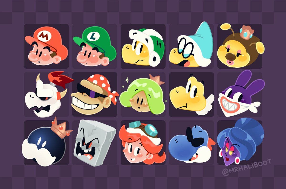 mrhaliboot's tweet photo. Thank you for all the likes💙 Here are a few extras I didn't fit on the first one #mariokart #MarioKart8Deluxe #Nintendo https://t.co/lPURWlyqjJ