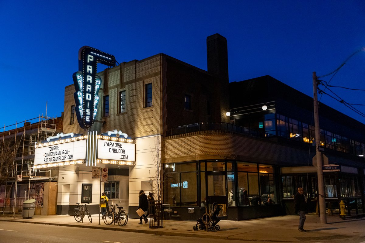 dmicfac's tweet image. THIS WEEK - In-person dance on film + video screenings at Paradise Theatre 🎥August 13th starting at 4:30pm.

On the corner of Bloor St and Westmoreland Ave in Toronto, Paradise offers a unique, welcoming experience through food, drink and the arts. 

bit.ly/3zDondS