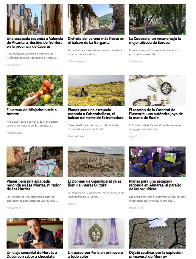Hay muchos rincones de #Extremadura por descubrir 
Entra en la pestaña "reportajes" y disfruta de un montón de lugares mágicos
En #planVE lo mejor está en el interior 👇
planvex.es/web/cat/report…

#VE_Extremadur #Turismo #Spain #LaRaya #turismorural #ocio