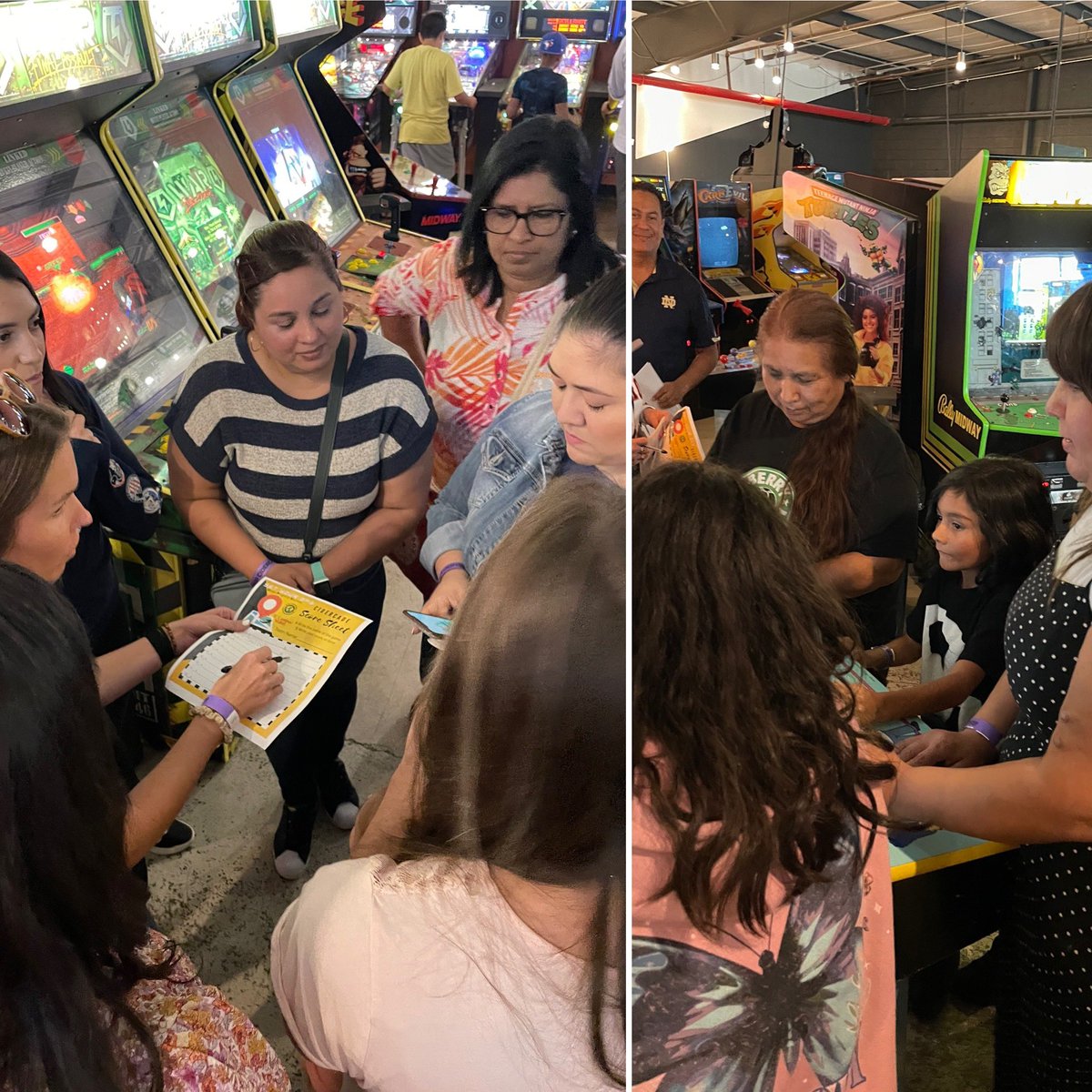 letym_02's tweet photo. Game on! Team building with @JamesBerryHISD staff. Who can solve the riddles and get the highest score!! @TeamHISD @HoustonISD https://t.co/UigeLTXMAJ