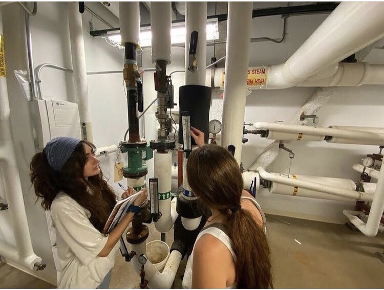 Summer Research Spotlight on <a href="/HC_Green/">Hope College Sustainability</a> initiatives: Working with Dr. Christians (<a href="/jac997/">JAC</a>), Gracie &amp; Bella analyzed the HVAC system in <a href="/HopeCollege/">Hope College</a> Jack H. Miller Center for Musical Arts.