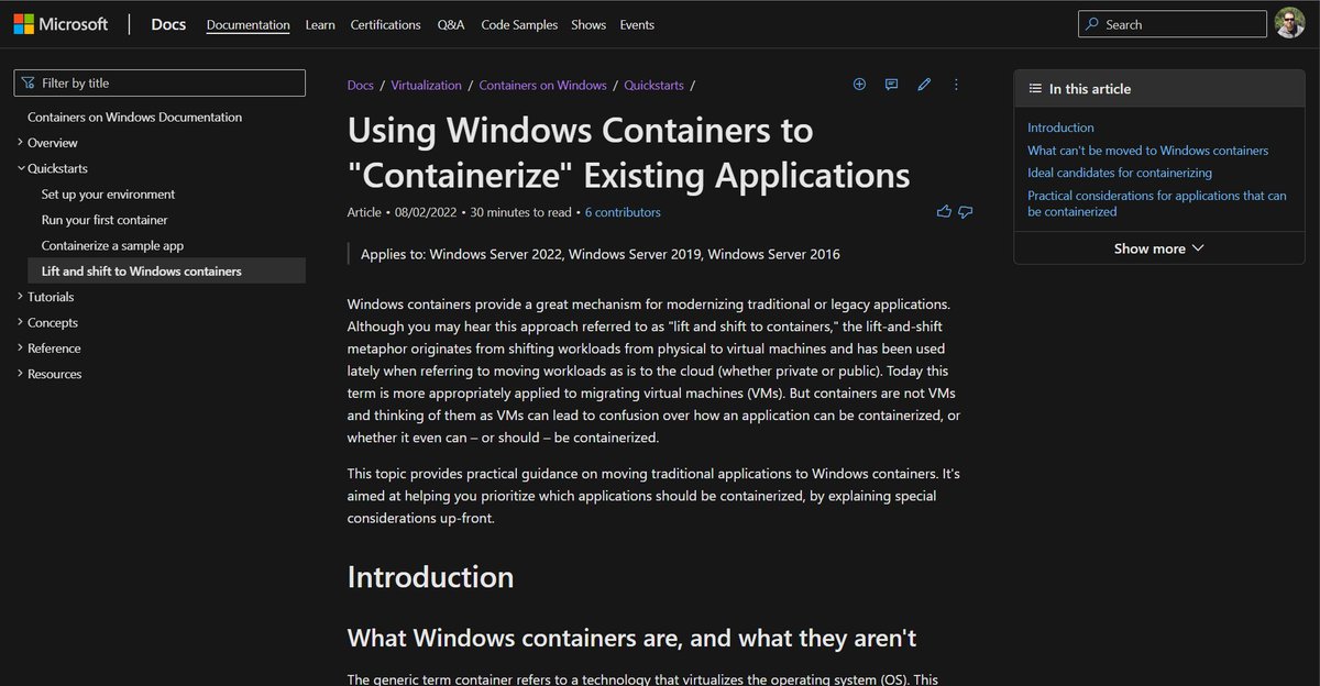 vrapolinario's tweet image. *New Doc Alert!* Everything you need to know about containerizing existing apps on Windows techcommunity.microsoft.com/t5/itops-talk-… #AzOps #WindowsContainers #Docker #kubernetes #K8s #AKS #Azure