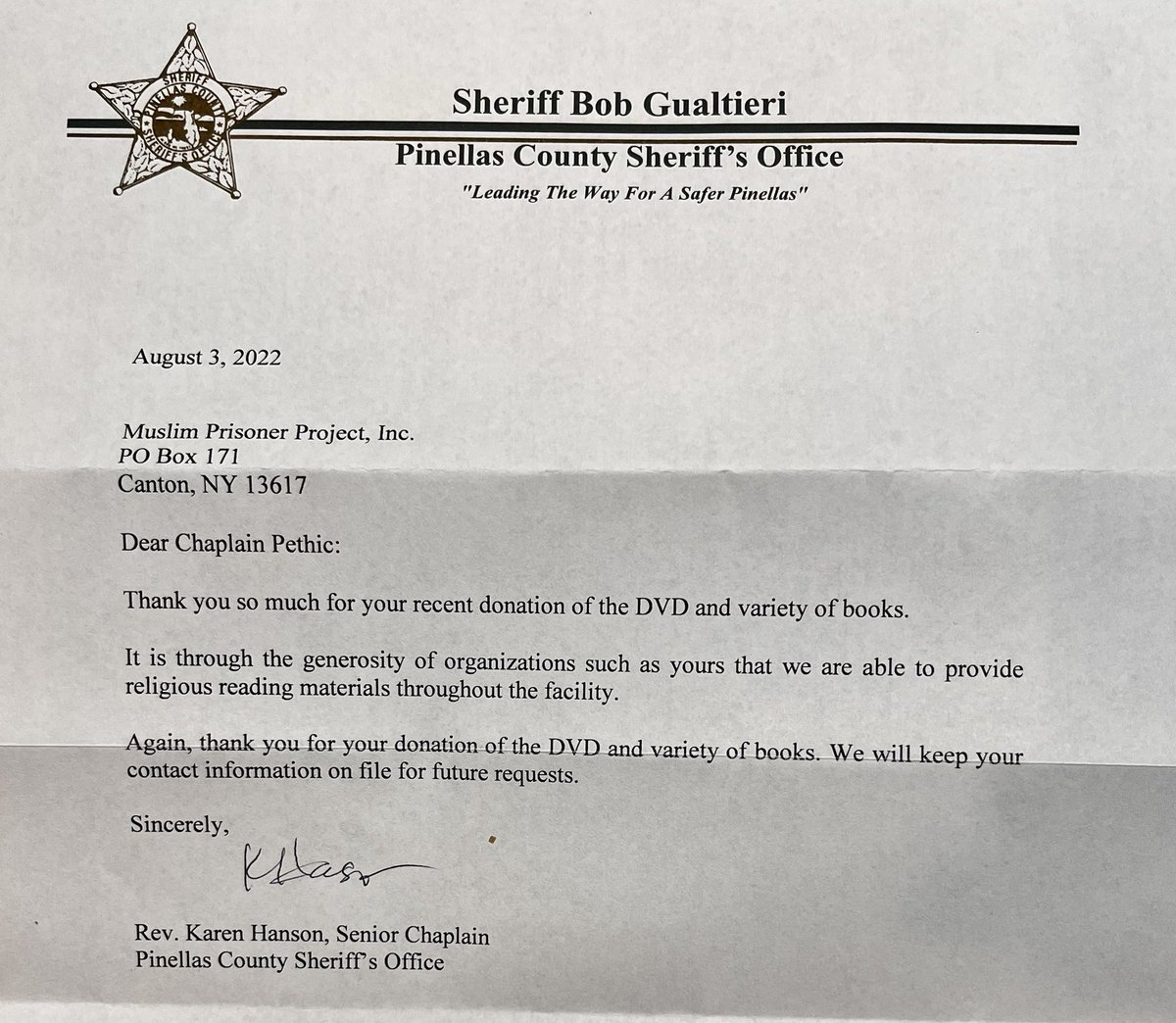 MuslimPrisoner's tweet image. Facility feedback time! #islambehindbars