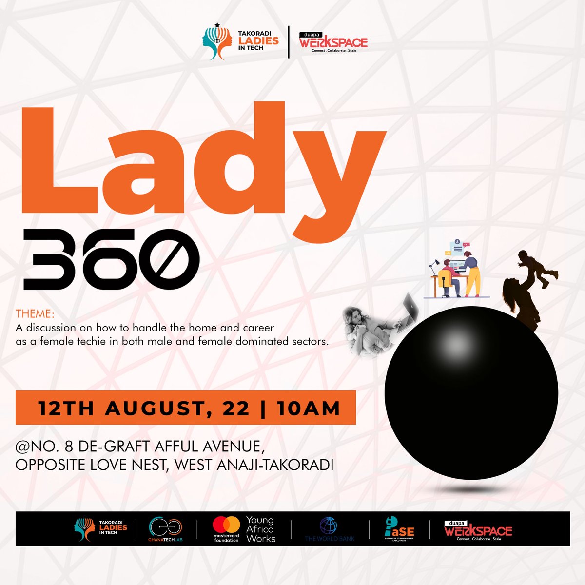 DuapaWerkspace's tweet image. Lady 360 is a discussion session in which entrepreneurs share tips and advice on balancing home and work life, as well as handling gender issues in the male-dominated sectors.
Register now by using this link bit.ly/3A1PuR3
#GTLImpact #DataScienceAnalytics #DuapaImpact