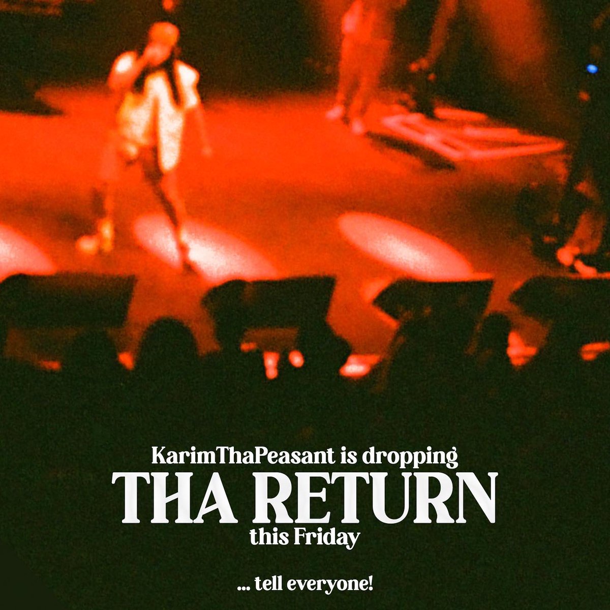 KarimThaPeasant's tweet photo. “THA RETURN” IS THIS FRIDAY.

THIS IS NOT A DRILL.

NEED ALL MY REAL ONES SHARING THIS - A WHOLE KTP MIXTAPE - 8 TRACKS - FEEDING THA STREETS THEN ITS GONNA BE TIME FOR “A SHORT TRIP” 👀

NO LONG TALKING ON THIS POST JUST NEED ALL MY REAL ONES TO SPAM THA TL WIT “THA RETURN” https://t.co/zhjF3Xj0DC
