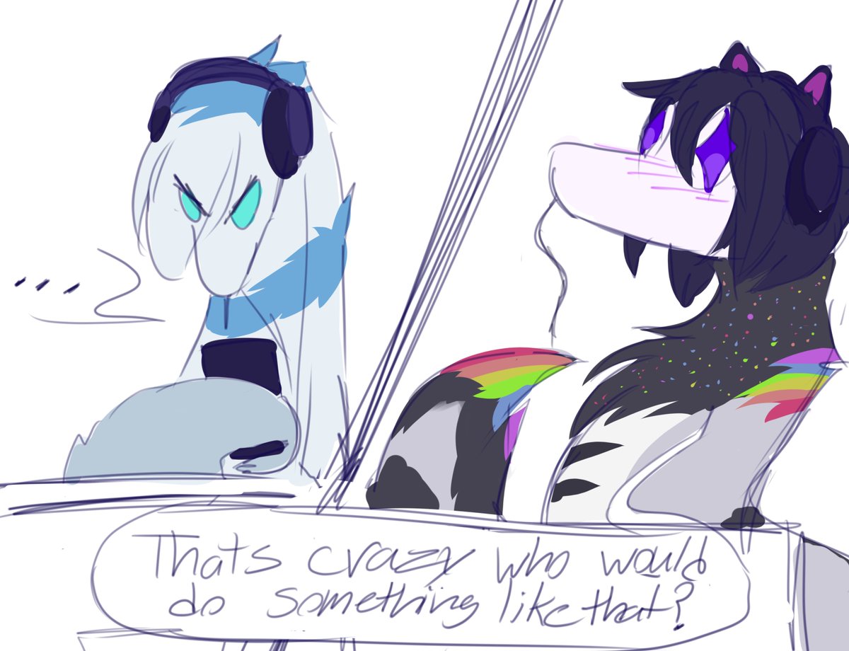 SilverSnowyFox's tweet photo. A shit post? From me???
For the past 2 days, I have been seeing the worms trending so have my take on it with @Overlord_vantes and I on discord.
So here have a completely real 100% true story that definitely happened.
#thewormhouse #Wormonastring #Wormsona #Furry #Wormphibia https://t.co/0m8kzMuTX3