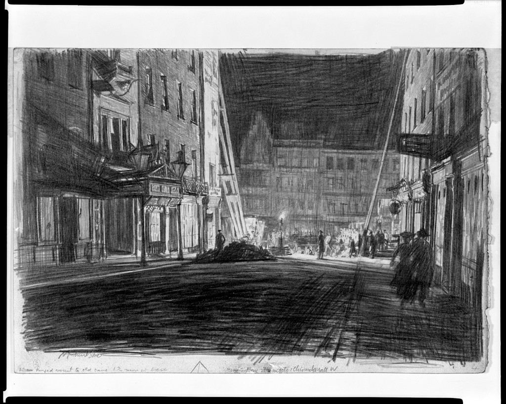 ham_drawing's tweet photo. Muirhead Bone, Street Scene, 20th century #muirheadbone https://t.co/myb8twn5yF https://t.co/bQxQIEIOnZ