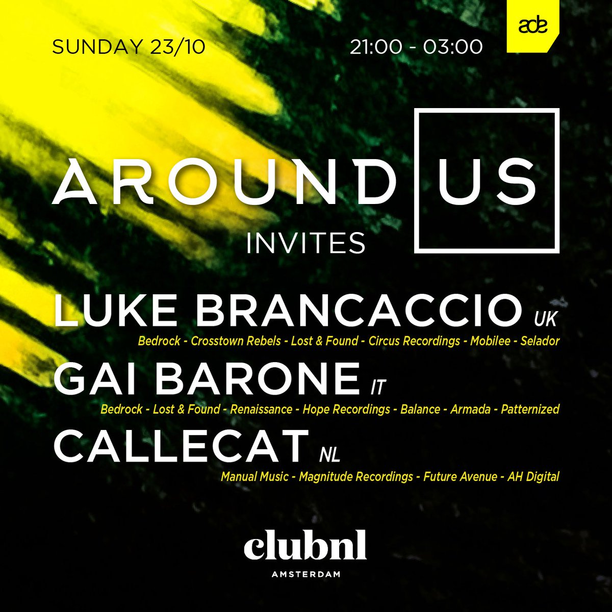 GaiBarone's tweet image. When the Shiny Family meets Luke and me...
Will I see you there? 
also, keeping you  2 other gigs at ADE for the next days...

can't wait to meet you there!!
#aroundus #gaibarone #åde #shiny #family