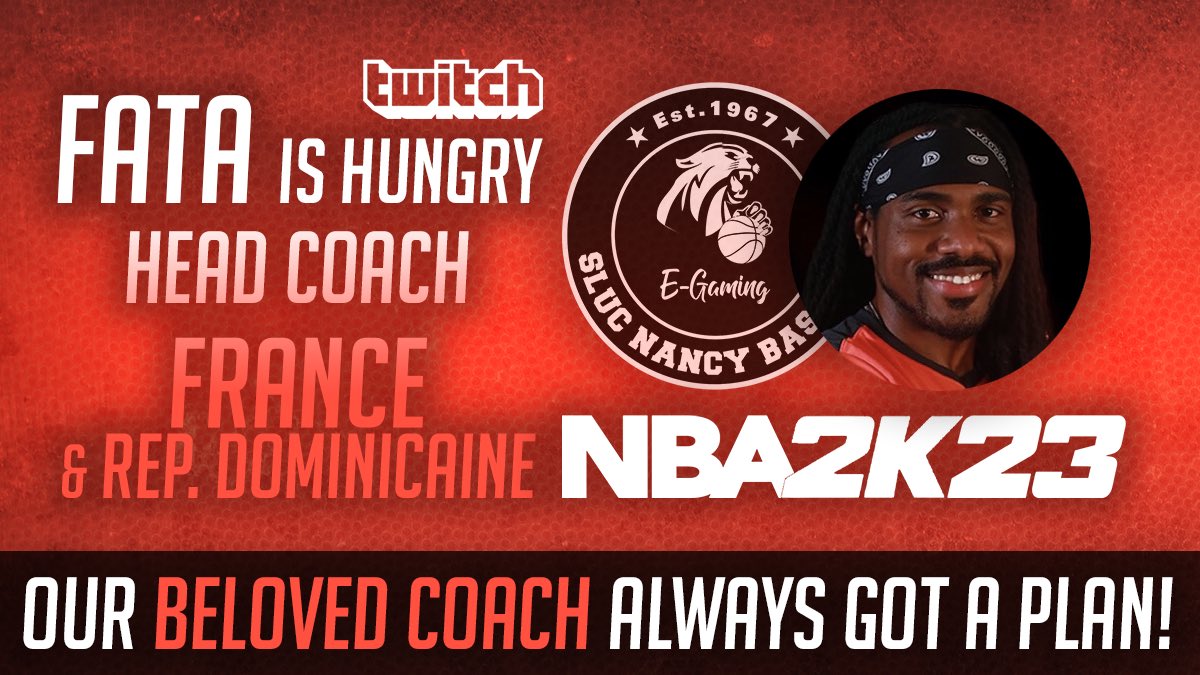 The last piece of the puzzle 🧩 and one of the most important ones, contract extension for our Coach/Streamer/Player <a href="/Fataishungry/">Fata 🇩🇴</a> for one more year, we stay hungry , we keep on dreaming! Let’s go! ❤️🤍
#TeamAlwaysHungry #GoSluc <a href="/SLUCbasketNancy/">SLUC Nancy Basket</a>