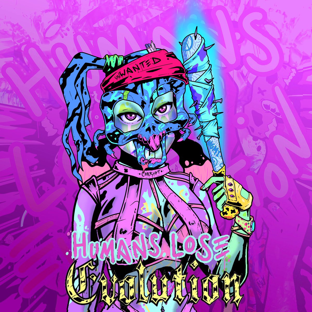 HumansLoseEvo's tweet photo. 𝕳𝖚𝖒𝖆𝖓𝖘 𝖑𝖔𝖘𝖊 𝖊𝖛𝖔𝖑𝖚𝖙𝖎𝖔𝖓

A dark psychedelic cerebral journey into madness 

666 misfits to be released onto the blockchain…

Mint date TBC https://t.co/bflWnJOz8J