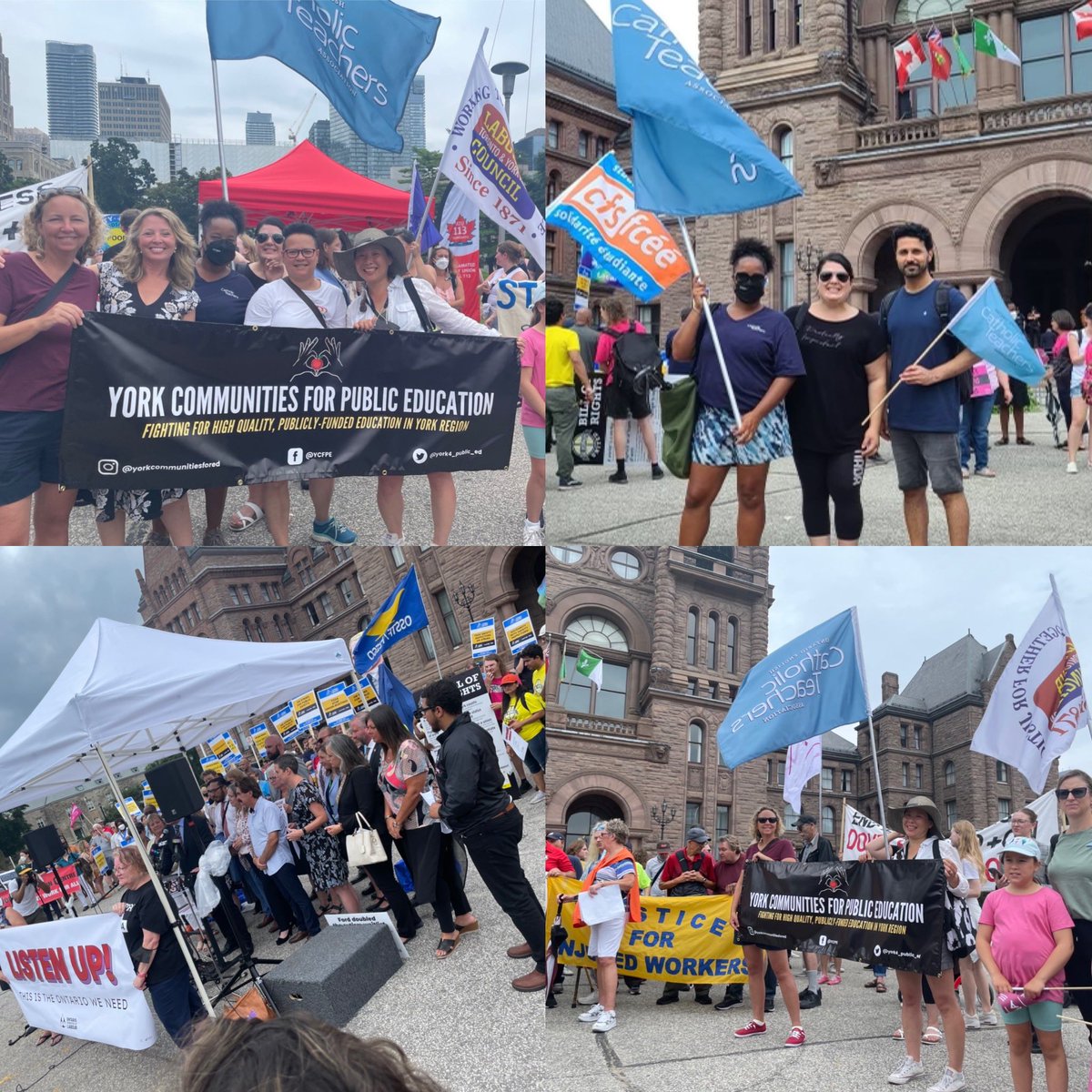 Listen up Doug Ford! We need an Ontario that invests in publicly funded education and health care, supports workers and respects collective bargaining rights. <a href="/maritstiles/">Marit Stiles</a> <a href="/OECTAProv/">Catholic Teachers</a> <a href="/OFLabour/">OFL</a>