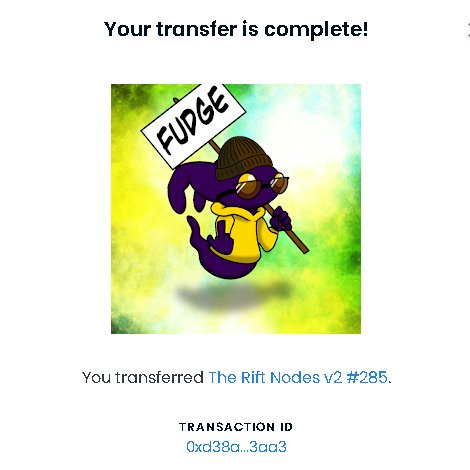 dustydude42079's tweet photo. @cribz88 @Shy_Zoltan @Donbeta8 @Donbeta8 Congrats my friend! Your new @RiftNodes is waiting for you in the opensea! Thanks for putting this one together my brother @cribz88 

 LFGrow #LegitSquad 👀🔥👇😉 https://t.co/xBTHdHdyBF
