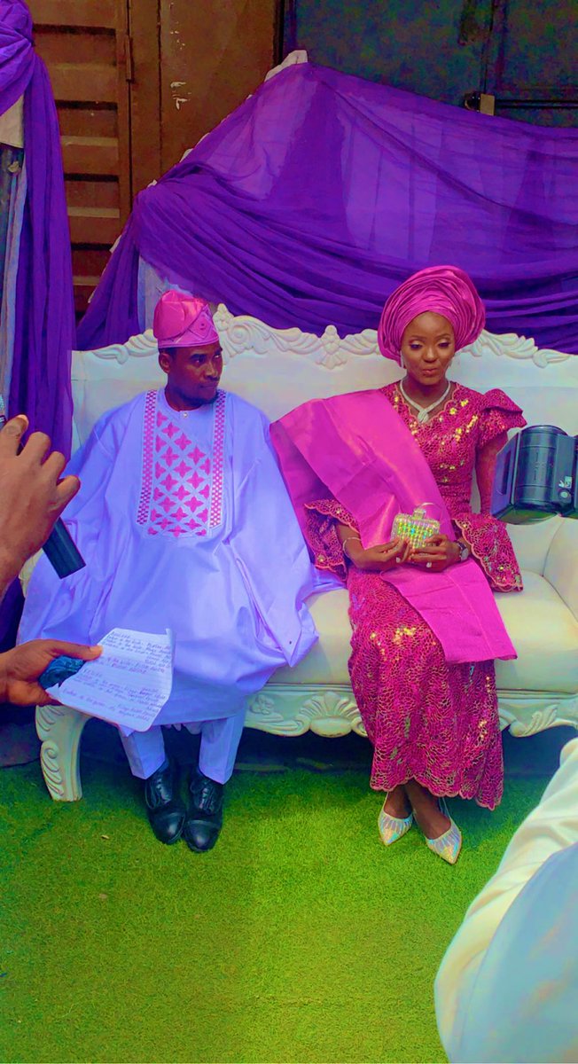 FatokePat's tweet photo. Got married to my best friend….@adeleke_mutiat https://t.co/Rehzy8hwBl