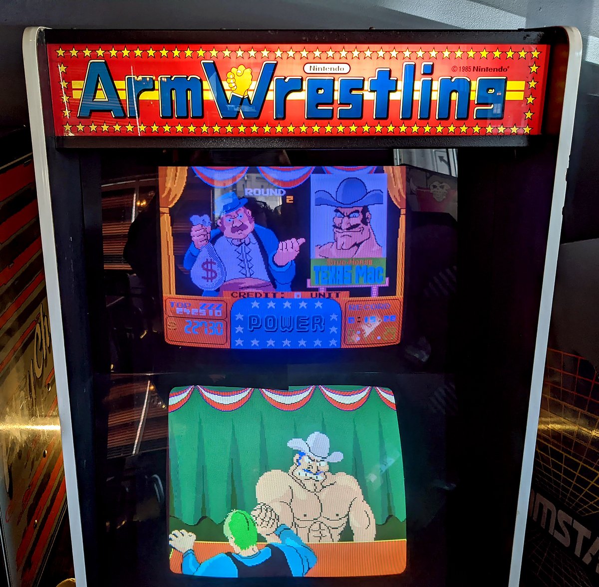 barcadenewark's tweet photo. 💪🤼 #Barcade #Arcade #VideoGames #Nintendo #Newark #NJ https://t.co/sARkOOadwC