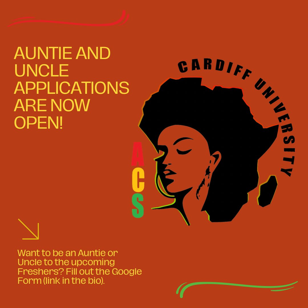 ‼️Applications are now open for the 2022/23 series of Aunties and Uncles‼️  

As an Auntie/Uncle, you would provide support, knowledge and help the freshers enjoy first year. If you think you have what it takes to act as a mentor to the freshers, sign up now!