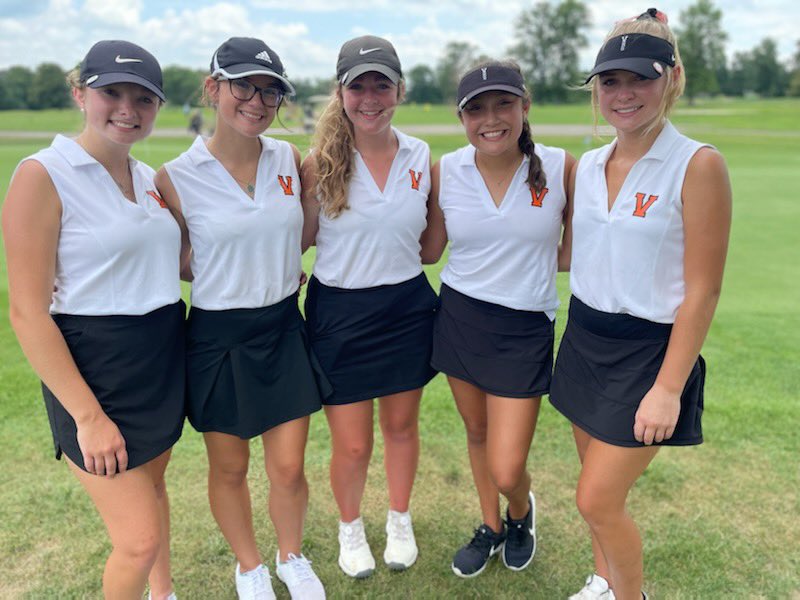 Versailles Athletics on Twitter "Girls Golf shot a 378 today. They