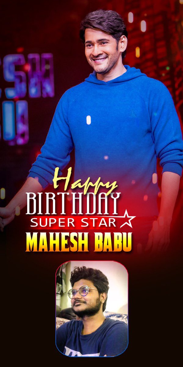Rohit54851883's tweet photo. Words are parched to describe how much i love you thats it … my unconditional love towards u is eternal ❤️❤️❤️❤️❤️❤️. Happy birthday to one & only superstar of TFI ❤️ #mbforlife ….. @urstrulyMahesh #PokiriManiaBegins #HBDSuperstarMahesh https://t.co/fQv1RFwc5m