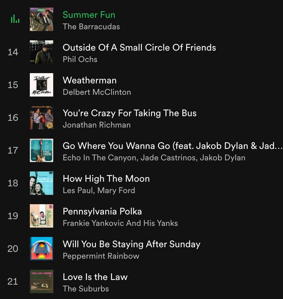 I think Spotify is finally starting to get me