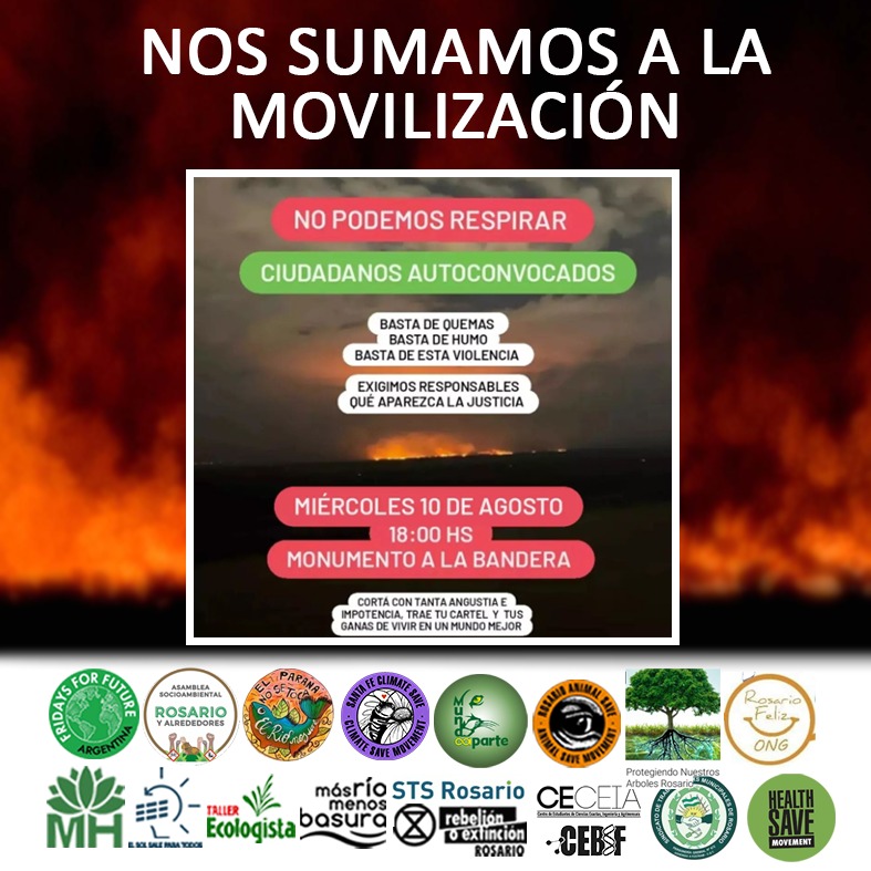 AHI ESTAREMOS ✊🌹
Basta de ecocidio, necesitamos #LeyDeHumedalesYA 🌳

Necesitamos respuestas urgentes, 
<a href="/alferdez/">Alberto Fernández</a> <a href="/juancabandie/">Juan Cabandié</a> <a href="/omarperotti/">Omar Perotti</a> <a href="/bordet/">Gustavo Bordet</a> cómplices 🔥