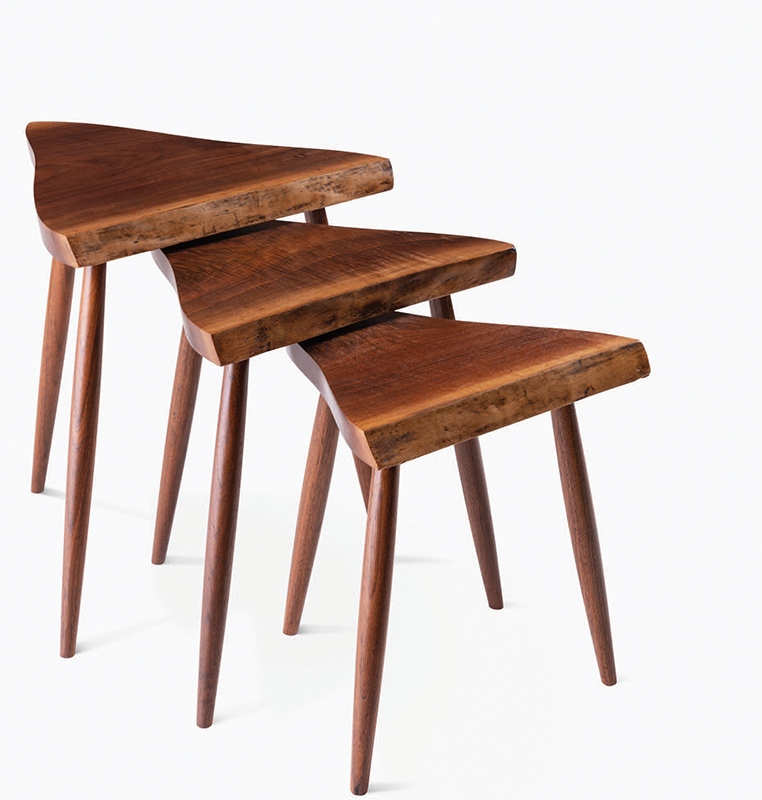 AntiquesMag's tweet image. The latest edition of Object Lesson is all about George Nakashima and the legacy of “Live-Edge” furniture. Check the link below to read!

bit.ly/3J3amug

Amoeba nesting tables made by Nakashima, 1968.

#ObjectLesson #QuittnerAntiques #GeorgeNakashima #LiveEdge