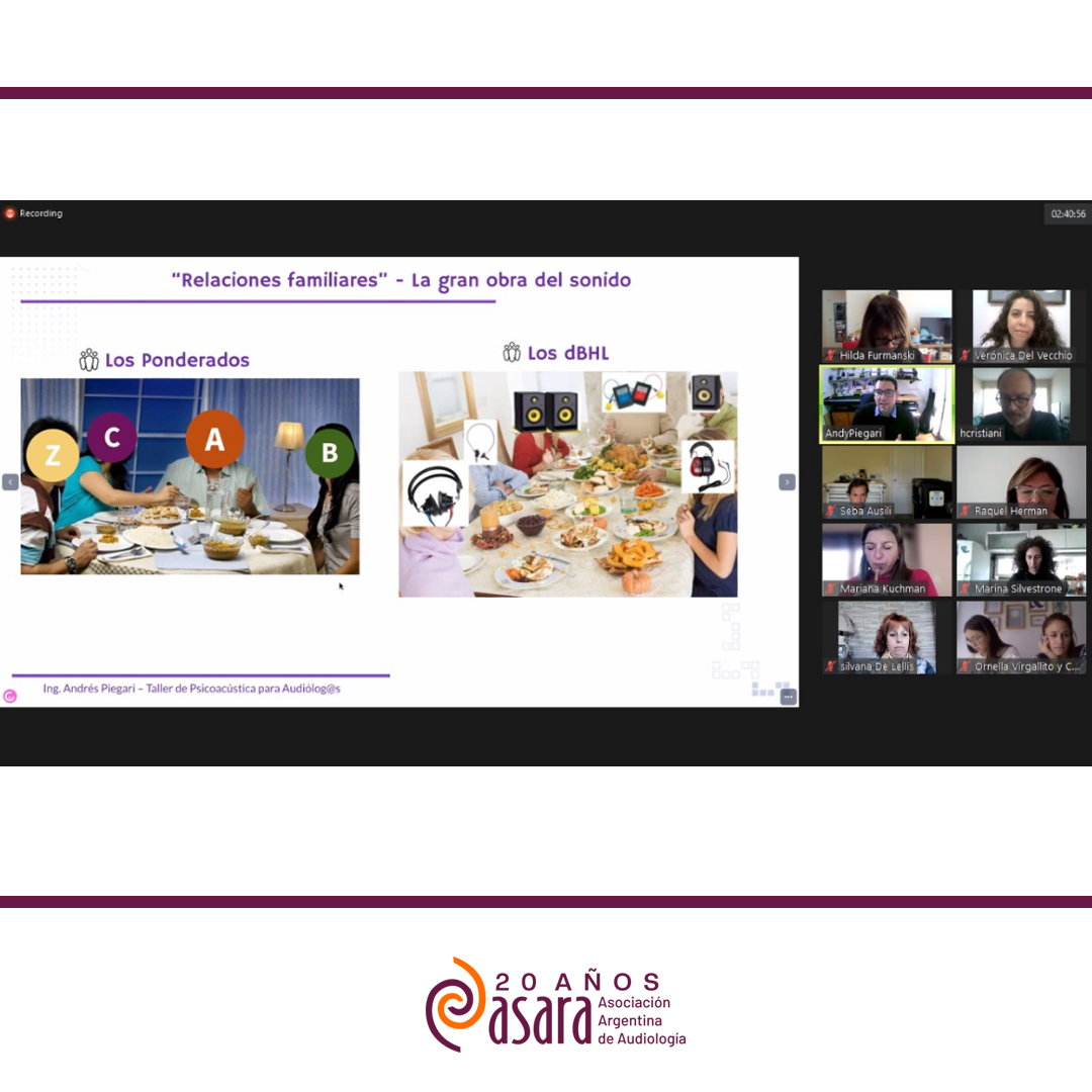 AsaraArgentina's tweet photo. El sábado 6 de agosto tuvimos el taller Psicoacústica para audiólog@s.
¡Muchas gracias a todas aquellas personas que se sumaron a esta actividad!
#fonoaudiologiaeducacional #audición #audicionylenguaje #audífonos #fonoaudiólogo #fonoaudióloga #audiologo #audiologos https://t.co/mAMgDTS3C8