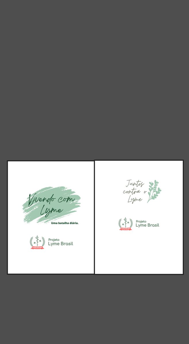 Gente, fiz o design dessas 3 camisetas para Projeto <a href="/Lyme_Brasil/">Projeto Lyme Brasil</a>, e o dinheiro que arrecadar, vai ser para pagar custos de pessoas que não têm condições de bancar para o tratamento de Lyme.

Vocês ajudariam comprando elas?