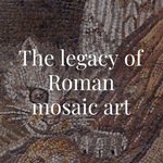 Image for the Tweet beginning: The legacy of Roman Mosaic