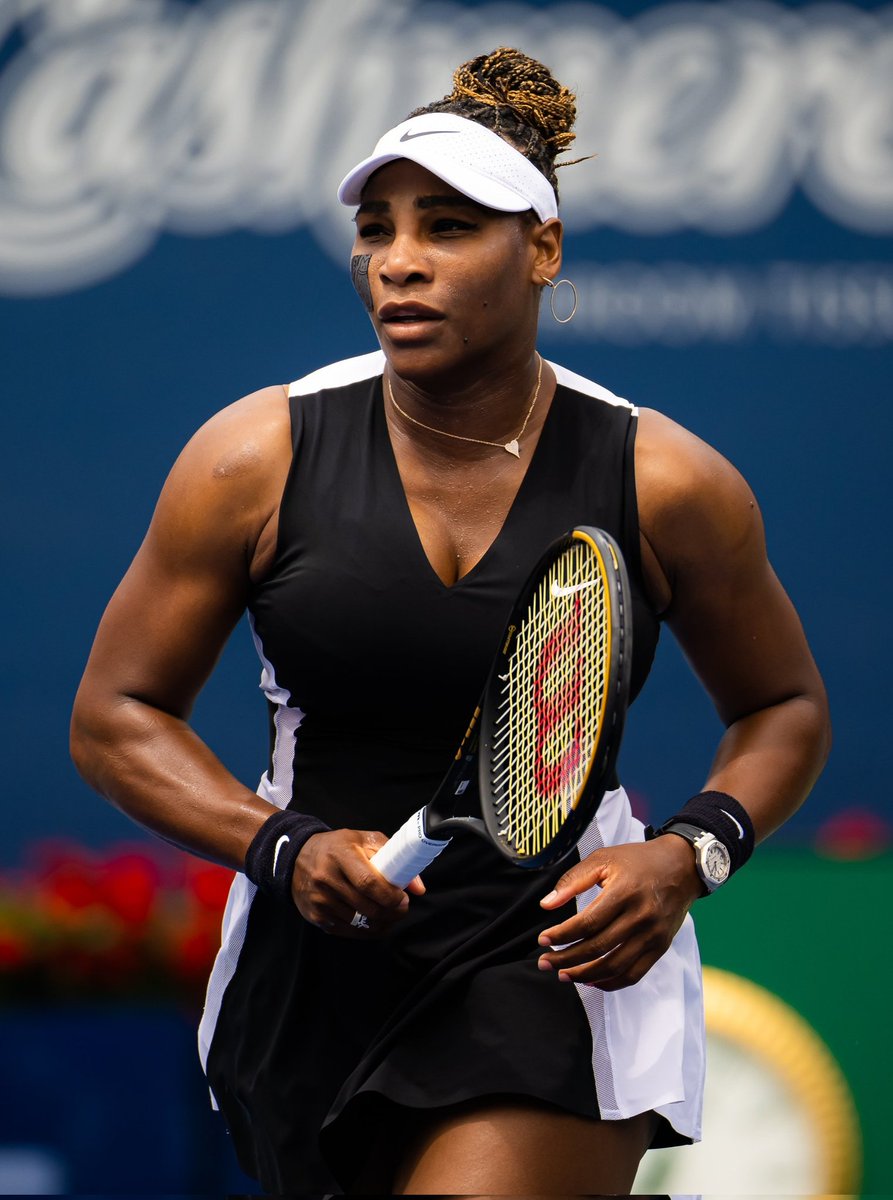 serenapower_'s tweet photo. SERENA WINS‼️

In her first match on the US hard courts since 2020, 3-time champion Serena Williams beats Nuria Párrizas Díaz 6-3, 6-4 to reach the second round in Toronto!!!! #NBO22

Up next: [12] Bencic or Martincova. https://t.co/PbQ7jqPh3z