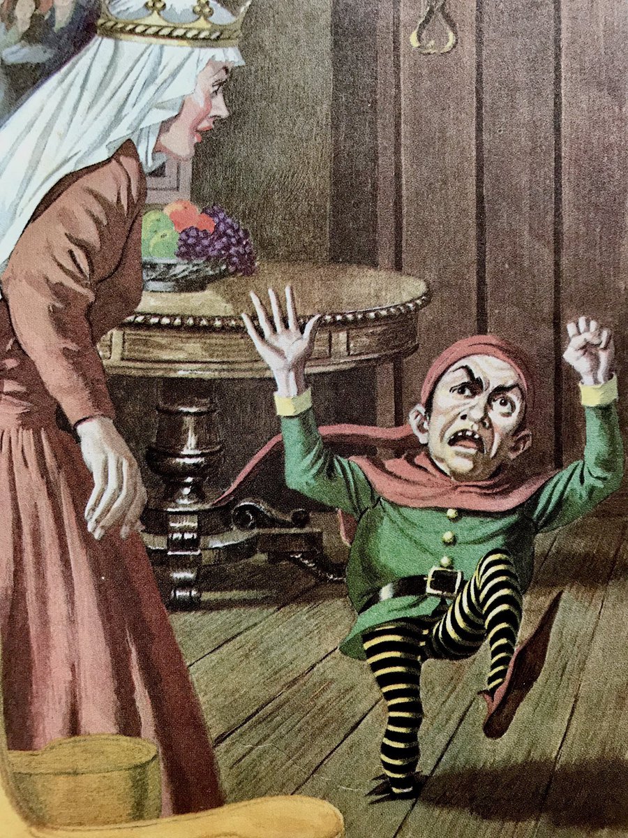 Ladybird book pictures on request. 
Rumpelstiltskin 
#EricWinter