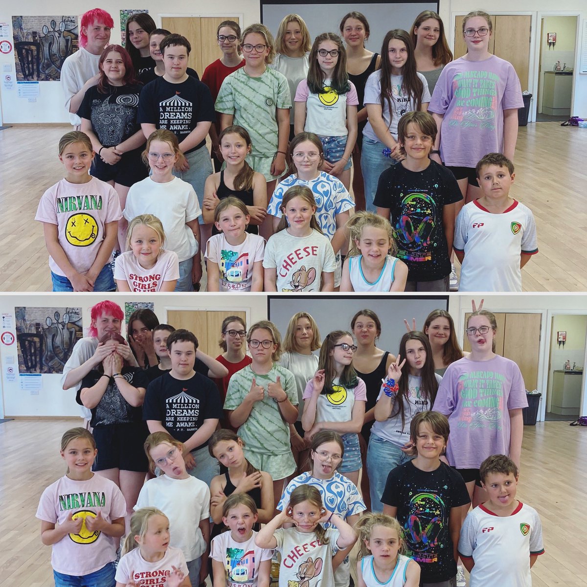Day 1 of Week 2, complete! ☑️ 

Another amazing group of performers and we are so excited for what’s to come! Well done team, it was a fantastic start to the week! 🎶💃🏻🎭💜