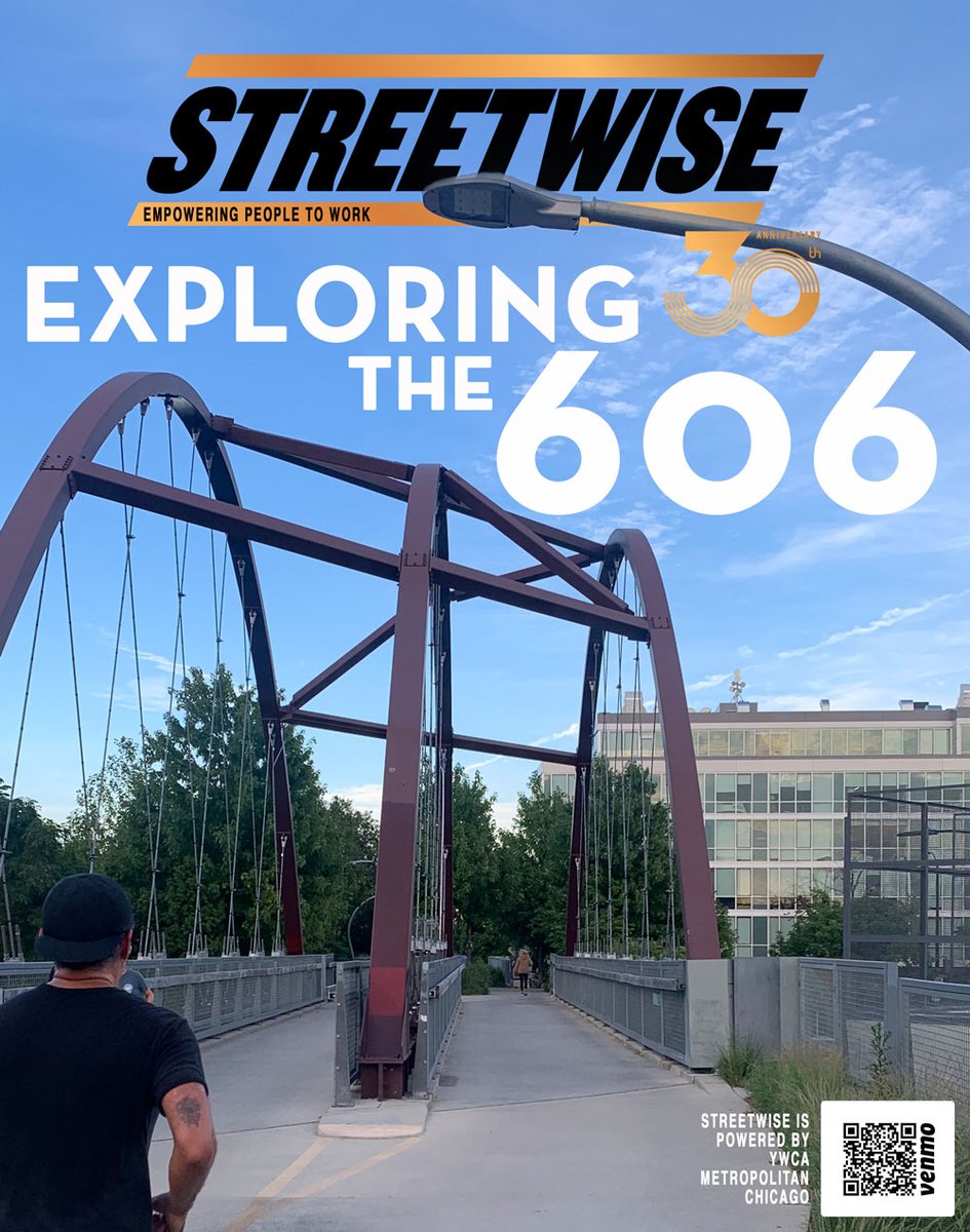 StreetWise_CHI's tweet photo. In this week's edition, we take a stroll down @the606chicago  and visit all the hot spots! Visit your favorite vendor TODAY and plan your weekend activities! https://t.co/W9MxKKXym3