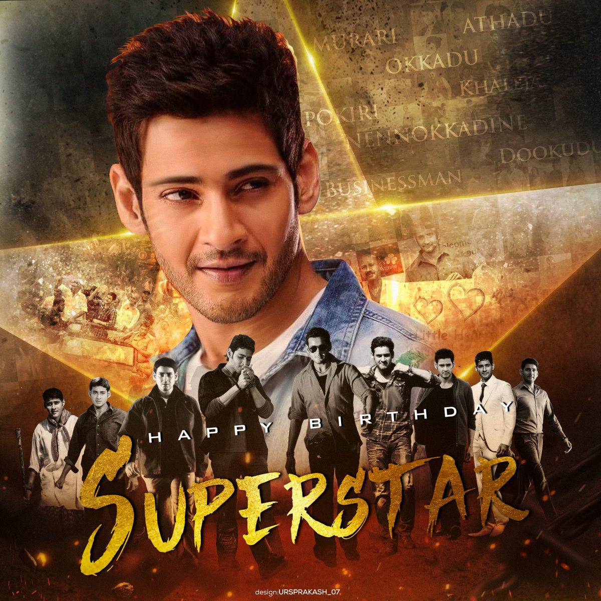 baraju_SuperHit's tweet photo. #HBDSuperstarMahesh 💫
   
             నీ దూకుడు.. సాటెవ్వడూ..

                  Happy Birthday
                            To 
                S U P E R S T A R                    
            ⭐ @urstrulyMahesh ⭐

 #HappyBirthdayMaheshBabu ✨ https://t.co/S6GxjcSvwP