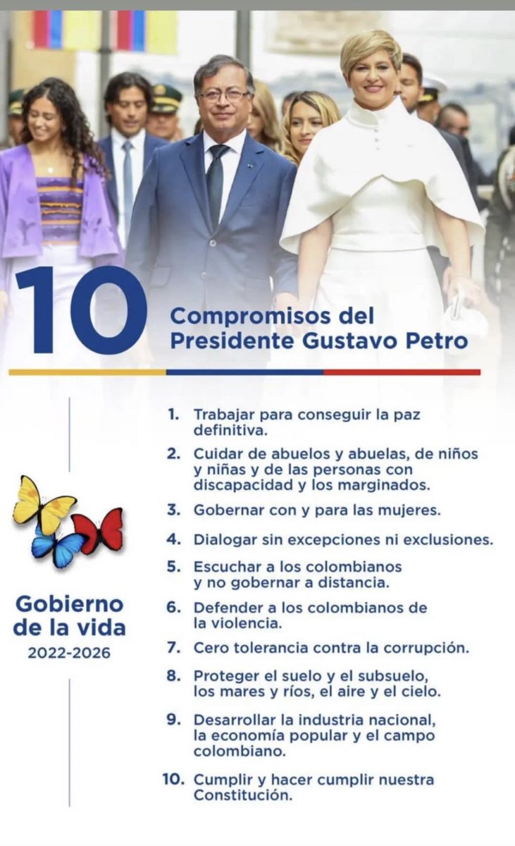 ElizbethCristi7's tweet photo. Los 10 compromisos @petrogustavo https://t.co/7lGBw870e2