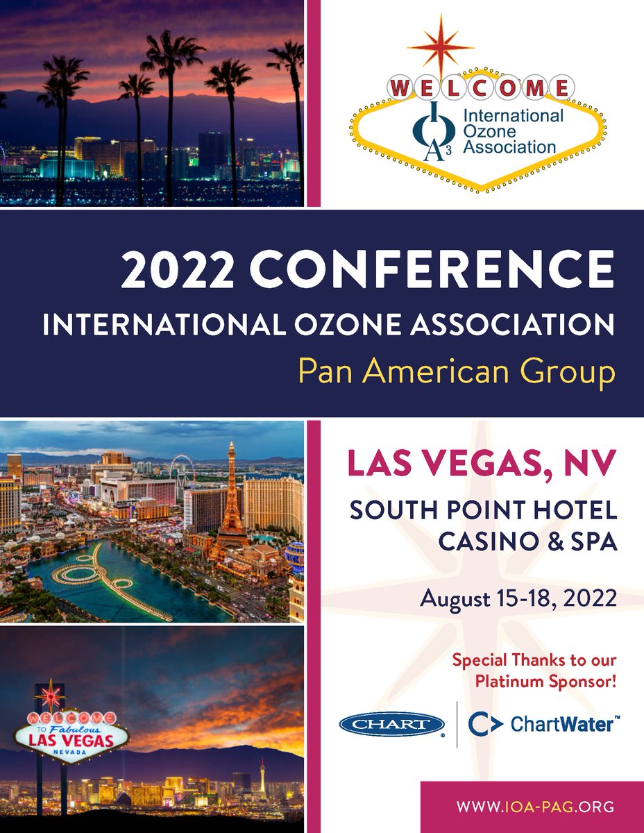IOA_PAG's tweet photo. The IOA-PAG Conference is only ONE WEEK away! Are you as excited as we are? We can't wait to see you there!
https://t.co/KHOCm5S3Bq
#ozone #conference #lasvegas #southpointhotel https://t.co/6yYE5xPf0S