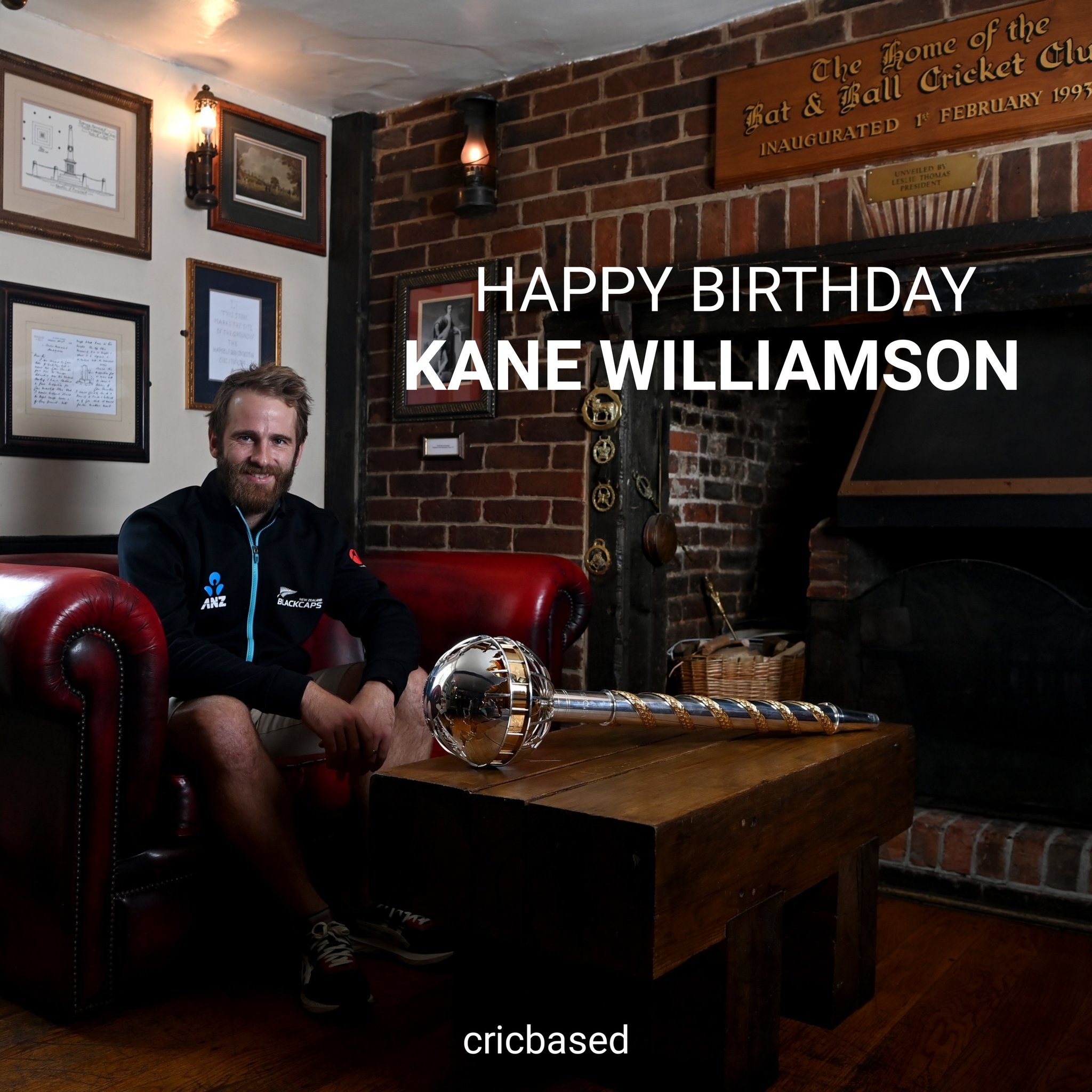 Happy 32nd birthday to captain and one of the best of our generation, Kane Williamson 