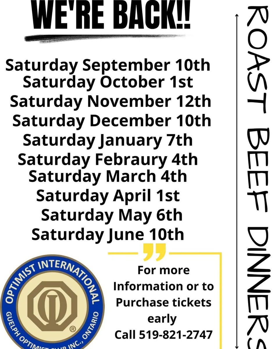 Guelph Optimist Club tweet media
